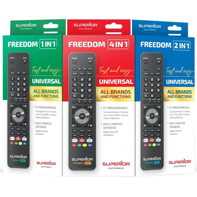 SUPER FREEDOM 1B - Freedom USB-Type-C 1in1 - Universalfernbedienung