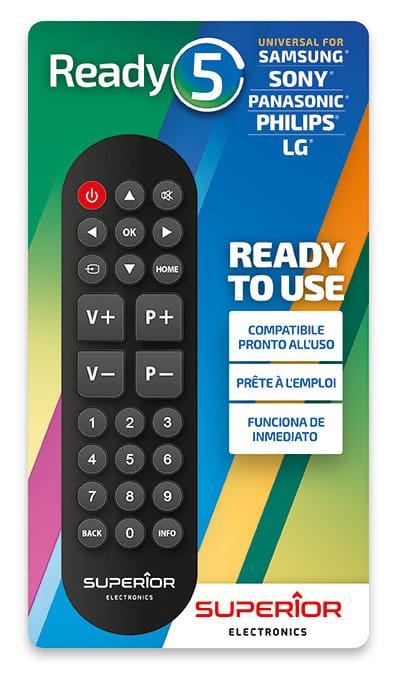SUPER READY5 - Superior Ready5 - Universalfernbedienung