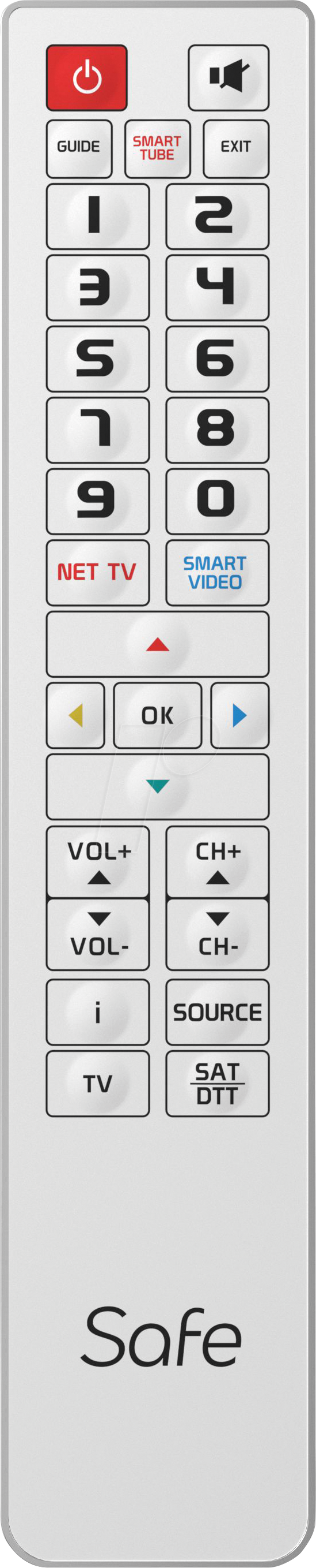 SUPER SAFE WHITE - Safe Simplified White - Fernbedienung