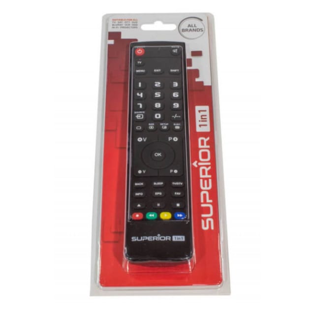 SUPER SLIM 1 - Superior Slim 1in1 Universalfernbedienung