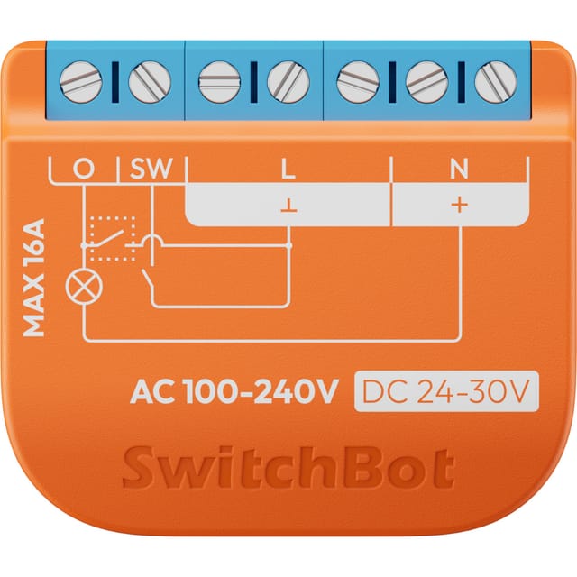 SWB W5502310 - 1-Kanal Schaltaktor, Messfunktion, WLAN, Bluetooth, Matter