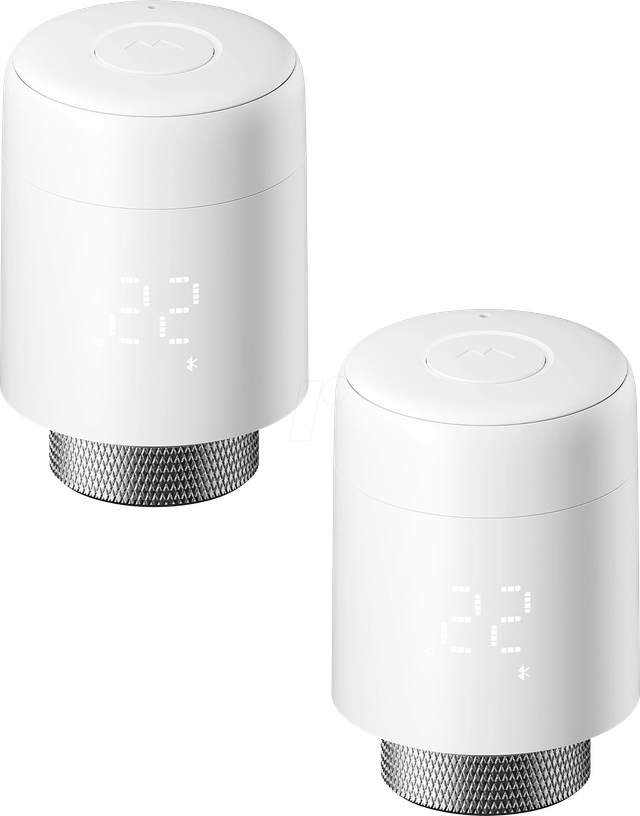 SWB W7830000-2 - Smartes Heizkörperthermostat, 2 Stück, Matter kompatibel