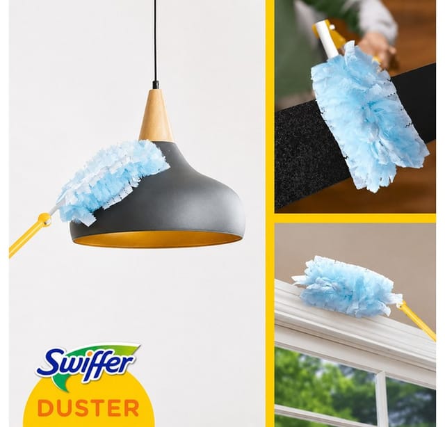 SWIFFER 669344 - Swiffer Staubmagnet XXL Handgriff+2 Tücher