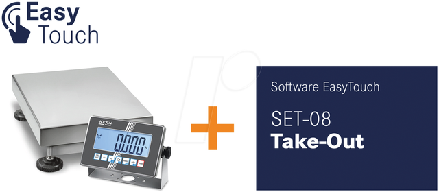 SXC 30K-3-FOOD - Kantinenwaage, digital, bis 15 / 30 kg, mit Software