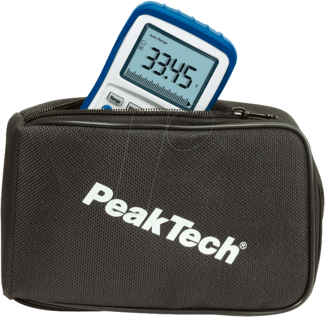 TASCHE PT 3 - Universaltasche für Digital-Multimeter, 120 x 40,x 210 mm