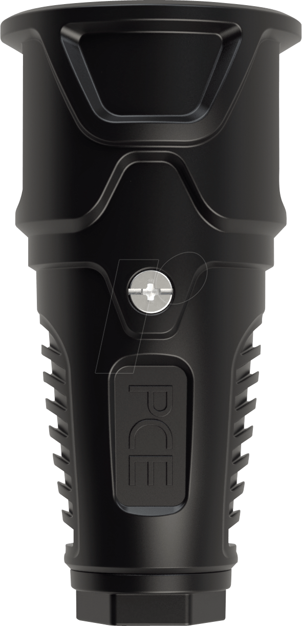 TAUR2 2520-SS - Vollgummi-Kupplung Taurus2, Typ F - CEE 7/3, schwarz