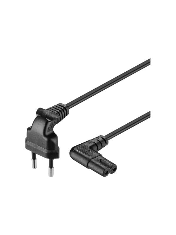 ADC 150 SW GG - Netzkabel, Eurostecker, gew, 1,5 m, schw, C7 gew