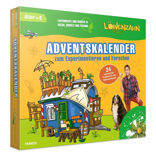 ADV 67165-3 - Adventskalender - Löwenzahn experimentieren (DE)