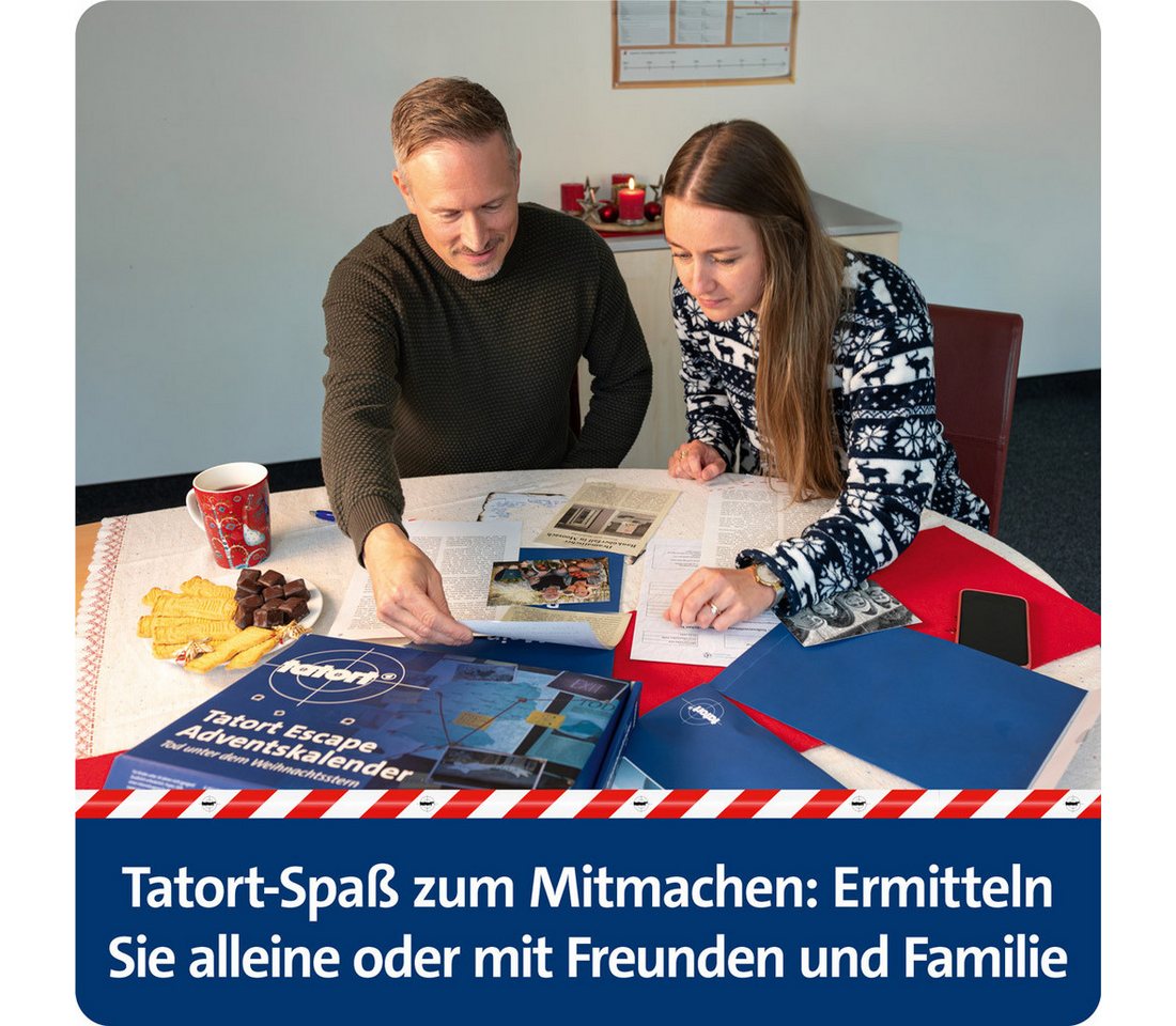 ADV 67197-4 - Adventskalender - Tatort Escape ''Tod unter dem Weihnachtsstern'' Bild 2