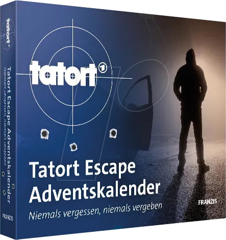 ADV 67227-8 - Adventskalender - Tatort Escape ''Niemals vergessen...''