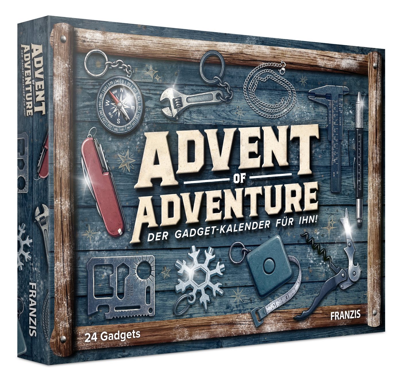 ADV 67256-8 - Adventskalender - Gadget-Kalender für Ihn ''Advent of Adventure'' Bild 2