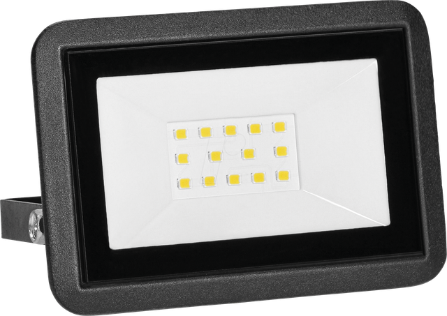 ADVITI 6252BL4 - LED-Flutlicht, 10 W, 800 lm, 4000 K, IP65