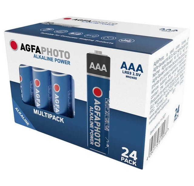 AGFA ALK AAA24 - Power, Alkaline Batterie, AAA (Micro), 24er-Pack