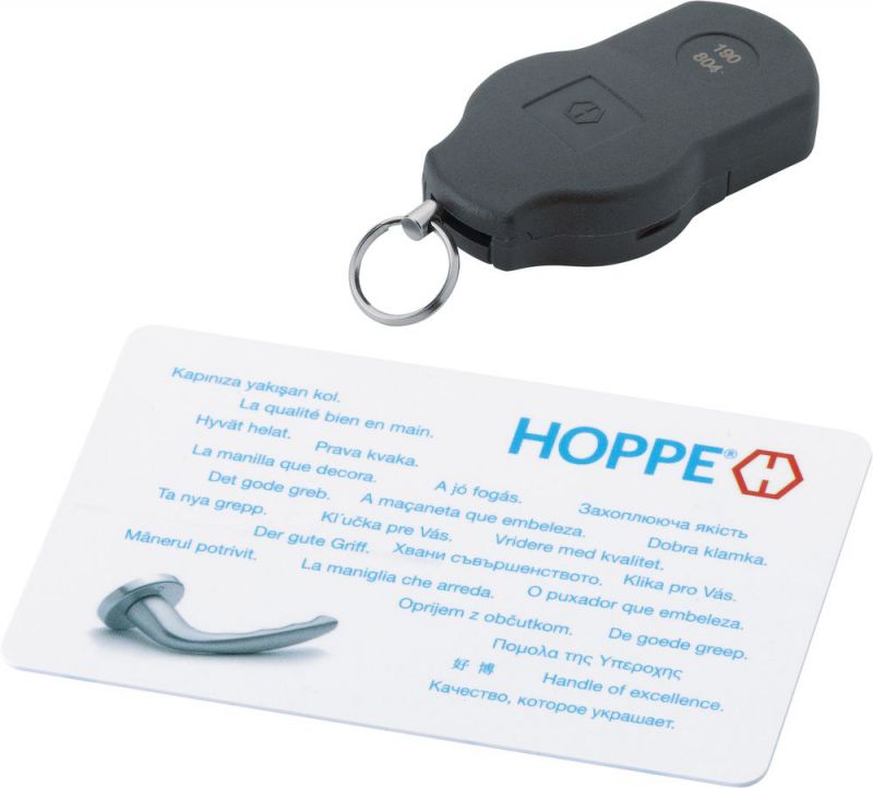Hoppe Kunststoff-transponder Mit Schatten-karte 1u1 - 11791160