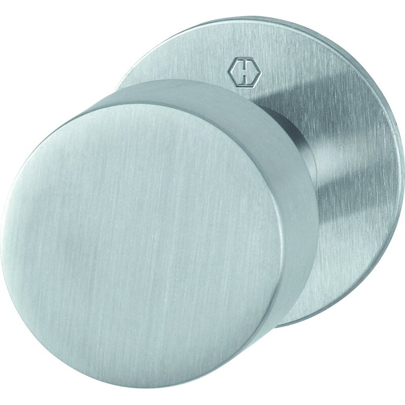 Hoppe Schnellstiftplus-edelstahl-knopf-flachrosette Hg-sst/f69/8/8.5/35-45/k-hue/sti/fest/5.9 - 11619788