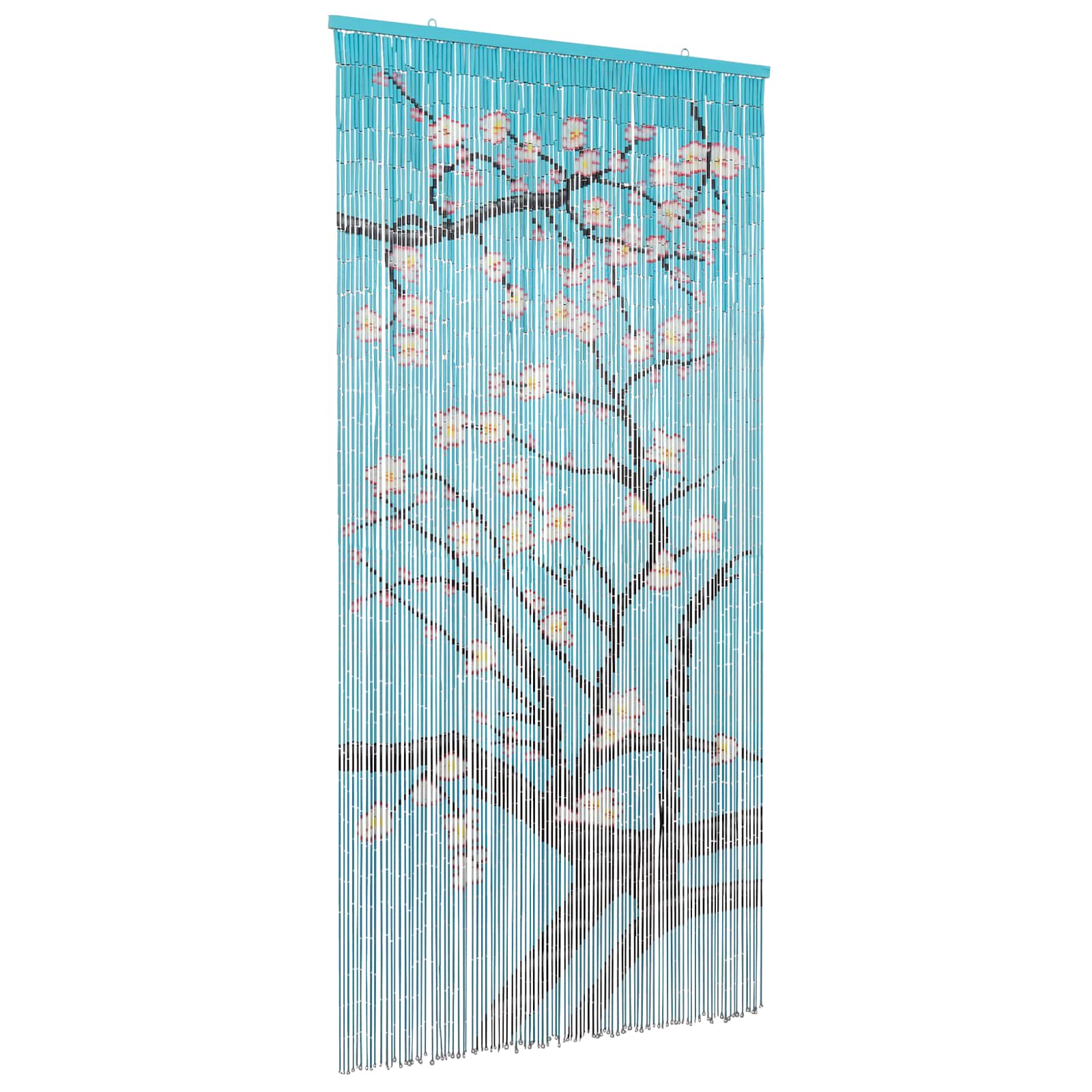Vidaxl Insect Door Curtain Multicolor 100 X 200 Cm Bamboo