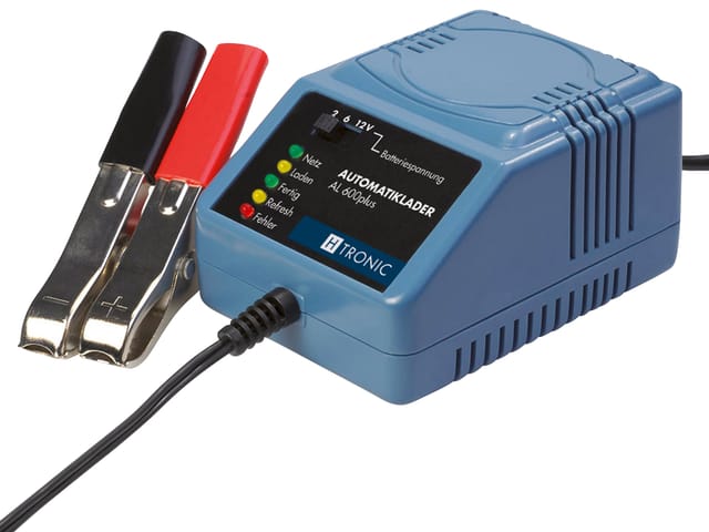 AL 600 PLUS - Automatik-Ladegerät für Bleiakkus, 2 / 6 / 12 V