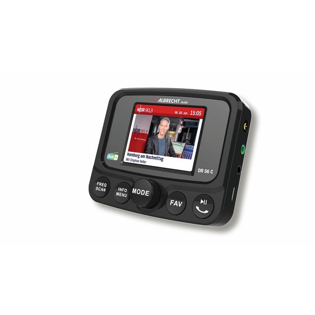 ALBRECHT DR56C - Digitalradio, Autoradio Adapter