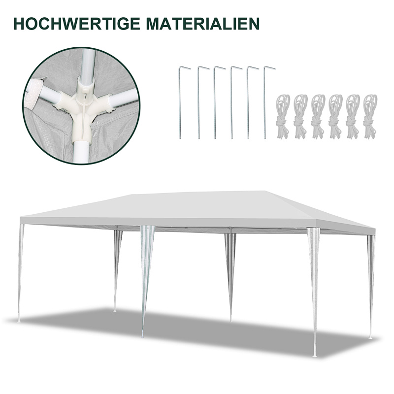Randaco Carpa Para Recepciones 3 X 6 M Blanca