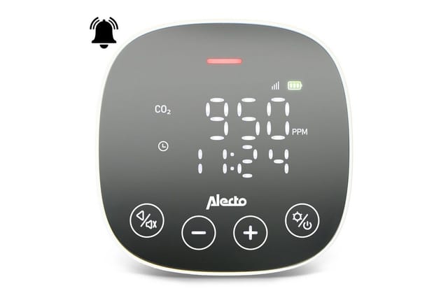 ALO AQ30 - CO2-Messgerät, NDIR-Sensor, inkl. Luftfeuchtigkeitsmesser
