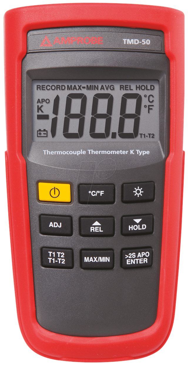 AMP TMD-50 - Digital-Thermometer TMD-50, -180 bis +1350°C