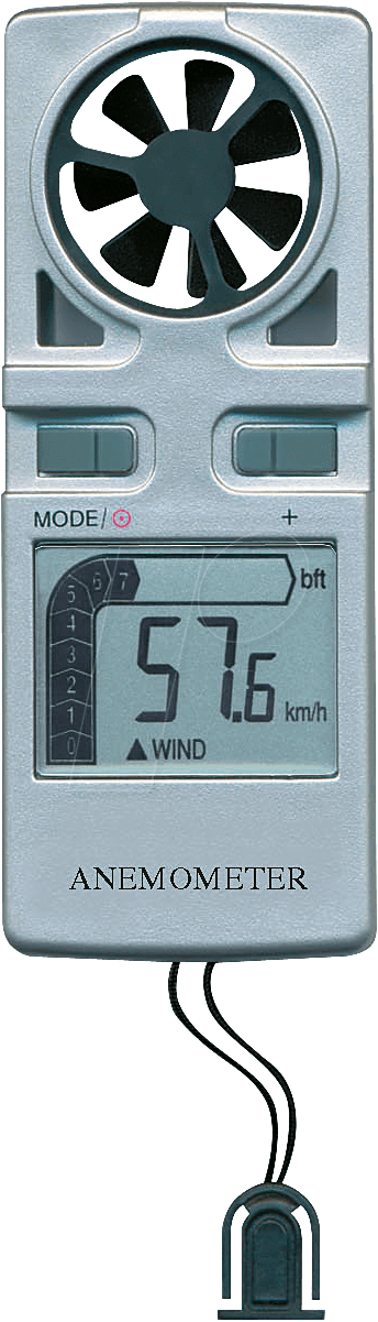 ANEMO 3010 - Anemometer EA 3010, Flügelrad, 0,2 bis 30 m/s, -29,9 bis +59°C