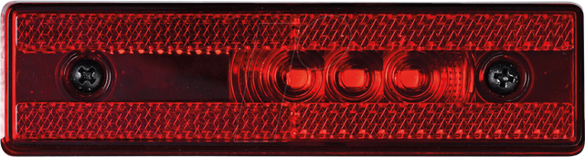 ANHGR 1001053 - Anhänger - Umrissleuchte, LED, eckig, rot