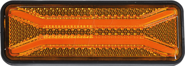 ANHGR 1051052 - Anhänger - Umrissleuchte, LED, eckig, gelb