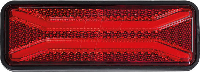 ANHGR 1051053 - Anhänger - Umrissleuchte, LED, eckig, rot