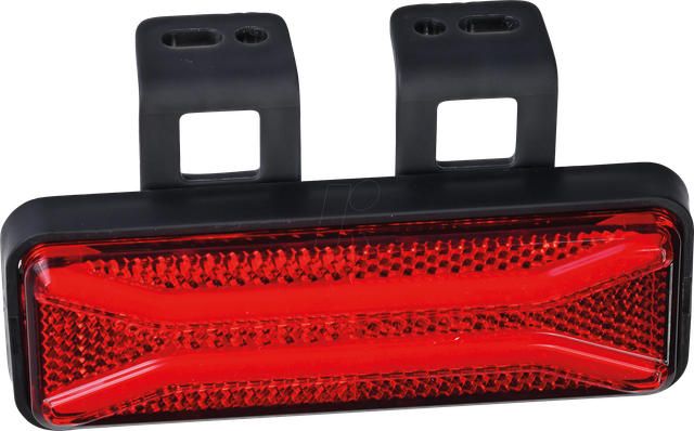 ANHGR 105105303Z - Anhänger - Umrissleuchte, LED, eckig, rot