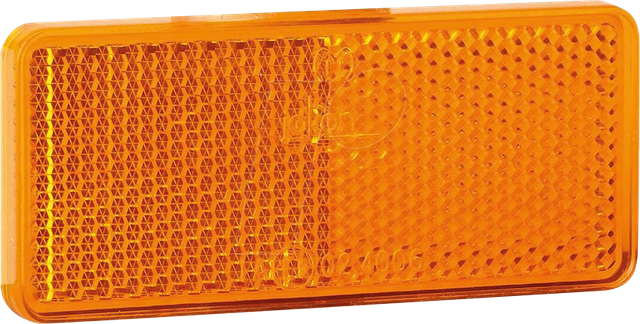 ANHGR 920995 - Anhänger - Reflektor, eckig, orange, 2er-Set