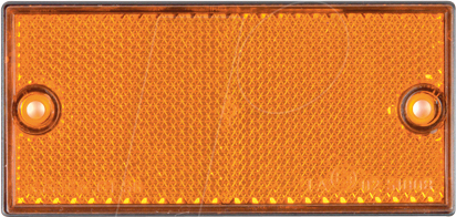 ANHGR 921000 - Anhänger - Reflektor, eckig, orange, 2er-Set