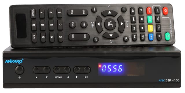ANK DSR 4100 PVR - Receiver, DVB-S2, 1080p, DSR 4100 mit PVR