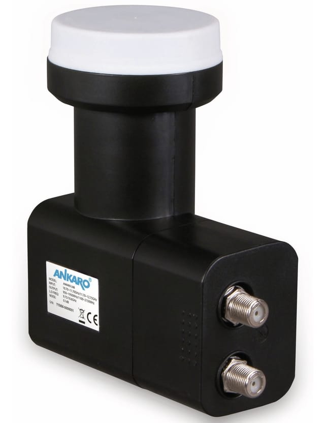 ANK LNC2002TWIN - LNB, Twin, 40 mm, UHD, 4K 3D geeignet