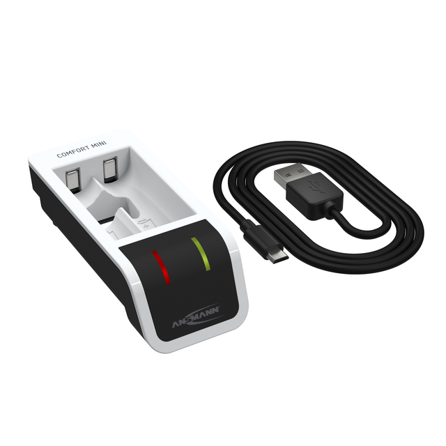 ANS 1001-0091 - USB Schnellladegerät, NiMh, 2 slot