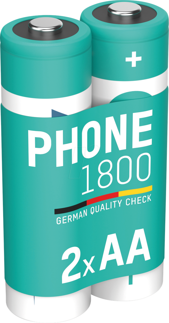 ANS 1312-0038 - Dect, NiMh Akku, AA (Mignon), 1600 mAh, 2er-Pack