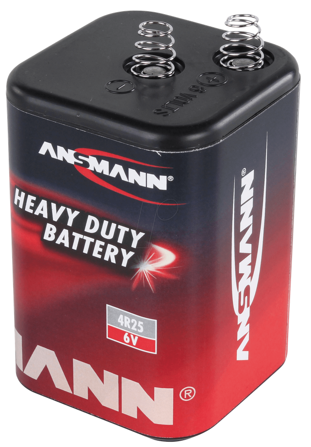 ANS 1500-0003 - Zink-Kohle Batterie, 4R25, 1er-Pack