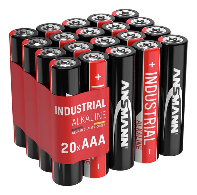 ANS 1501-0004 - Industrial, Alkaline Batterie, AAA (Micro), 20er-Pack