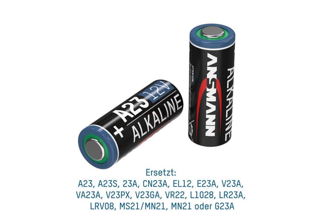 ANS 1520-0015 - Alkaline Batterie, A23, 8er-Pack
