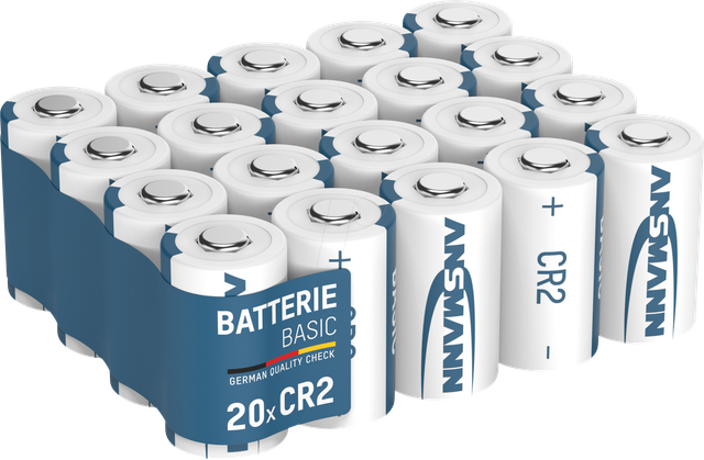 ANS 1520-0025 - Lithium Batterie CR2 / CR15270, 20er-Pack