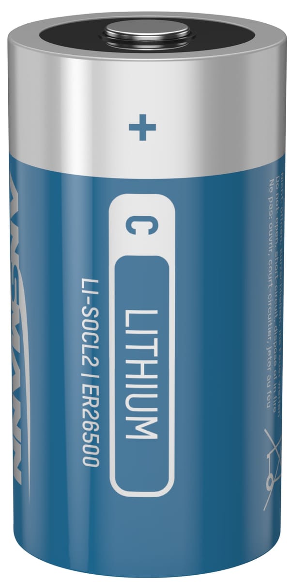 ANS 1523-0005 - Lithium-Thionylchlorid Batterie ER26500 / C