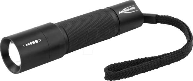 ANS 1600-0170 - LED-Taschenlampe M100F, 70 lm, schwarz, 1x AA (Mignon)