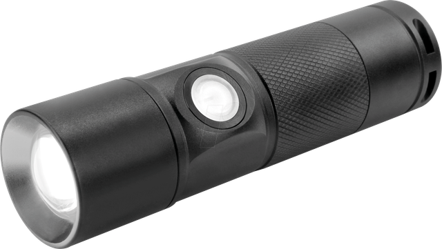 ANS 1600-0247 - LED-Taschenlampe Future T350FR, 300 lm, schwarz, Li-Ion-Akku