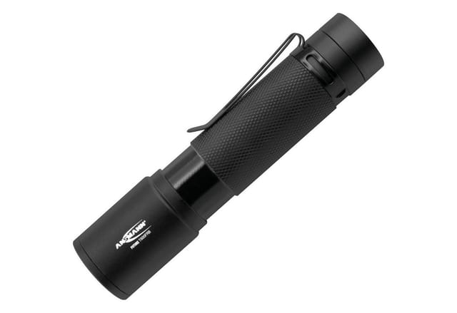 ANS 1600-0268 - LED-Taschenlampe T600FRB, 620 lm, schwarz, 3x AAA / 1x 18650