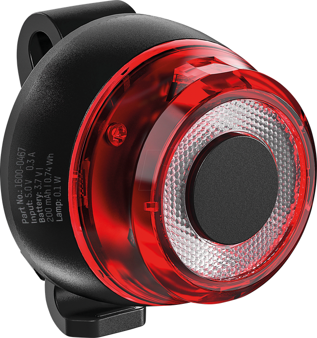 ANS 1600-0525 - Bike - Rücklicht, LED, 200 mAh Akku
