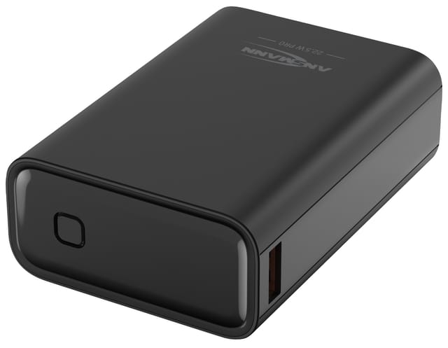 ANS 1700-0155 - Powerbank PB222PD, 20000 mAh, 22 W, USB-A, USB-C, schwarz