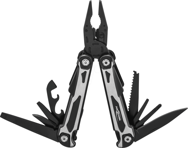 ANS 1900-0112 - Multitool, 14-in-1, Edelstahl