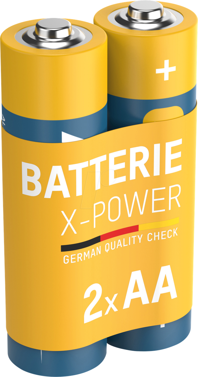 ANS 5015613 - XPOWER, Alkaline Batterie, AA (Mignon), 2er-Pack