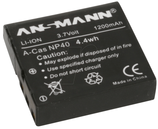 ANS 5022303/05 - Akku, Digitalkamera, kompatibel, 1200 mAh, Casio