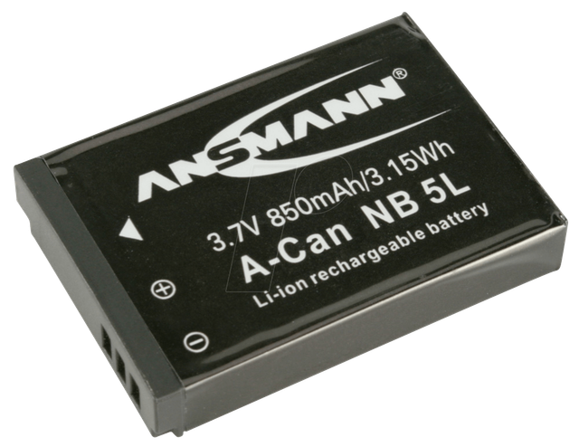ANS 5022953 - Akku, Digitalkamera, kompatibel, 850 mAh, Canon